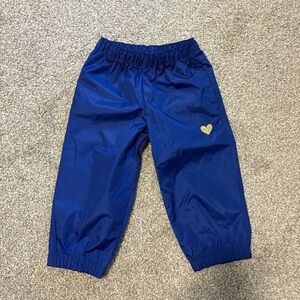 OshKosh B'gosh Blue‎ Winter Slush Snow Pants Girl's Toddler Baby Size 12m